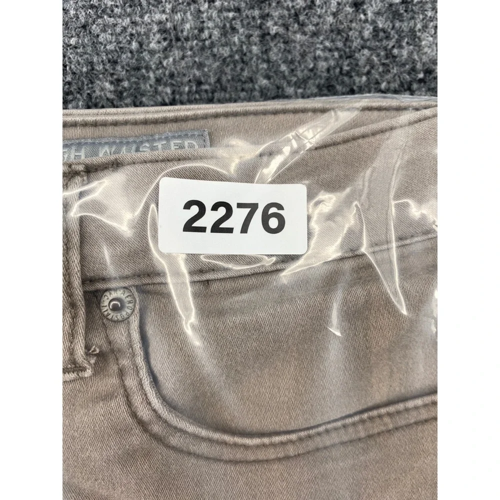 Aeropostale High Waisted Jegging Womens 12 Tan Khaki Stretch Skinny Casual Pants